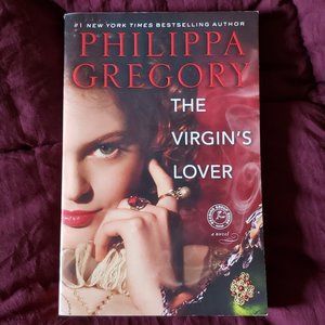 The Virgin's Lover Philippa Gregory paperback book Tudor Plantagenet